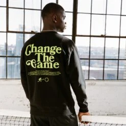 Arthur Ashe X UNINTERRUPTED "Change The Game" Crewneck -Modern Outfit Shop 000059050005