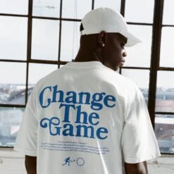 Arthur Ashe X UNINTERRUPTED "Change The Game" Tee -Modern Outfit Shop 000059070001