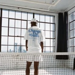 Arthur Ashe X UNINTERRUPTED "Change The Game" Tee -Modern Outfit Shop 000059070004
