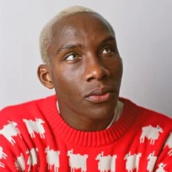 Warm & Wonderful Men's "Diana Edition" RWS-Certified Wool Sheep Sweater -Modern Outfit Shop 02500008copy