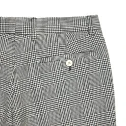 Men's Prince Of Wales Tartan Trousers -Modern Outfit Shop 09 SEP RB THOUSER TYPE 1 GREY D2