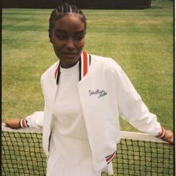 Arthur Ashe Chainstitch Court Jacket -Modern Outfit Shop 11