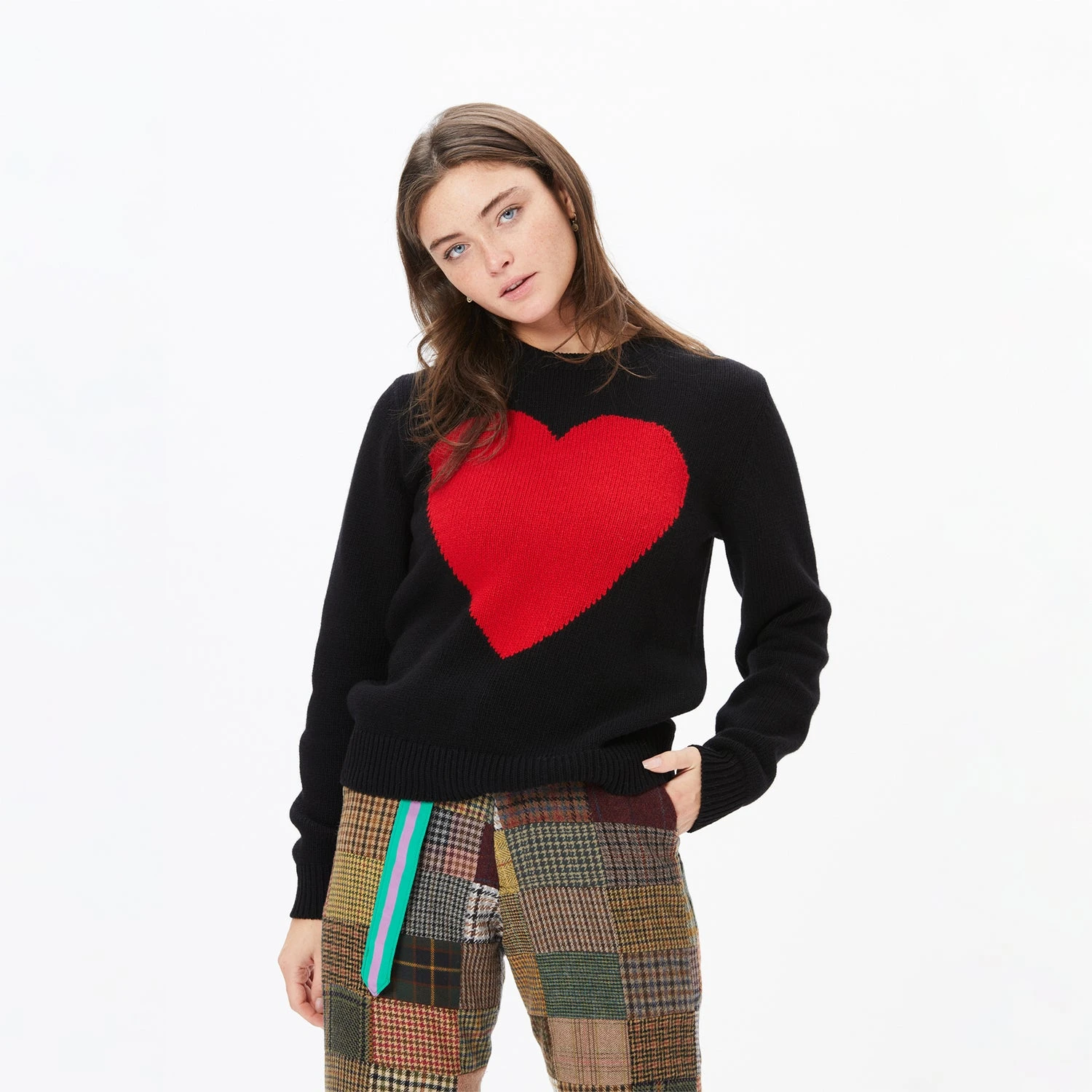 Gyles & George Women's Heart Sweater 6 Gyles & George Women's Heart Sweater - Image 4