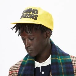 "Ginza" Bubble Letters Painter's Cap -Modern Outfit Shop 1500 0053 Shot04 109copy