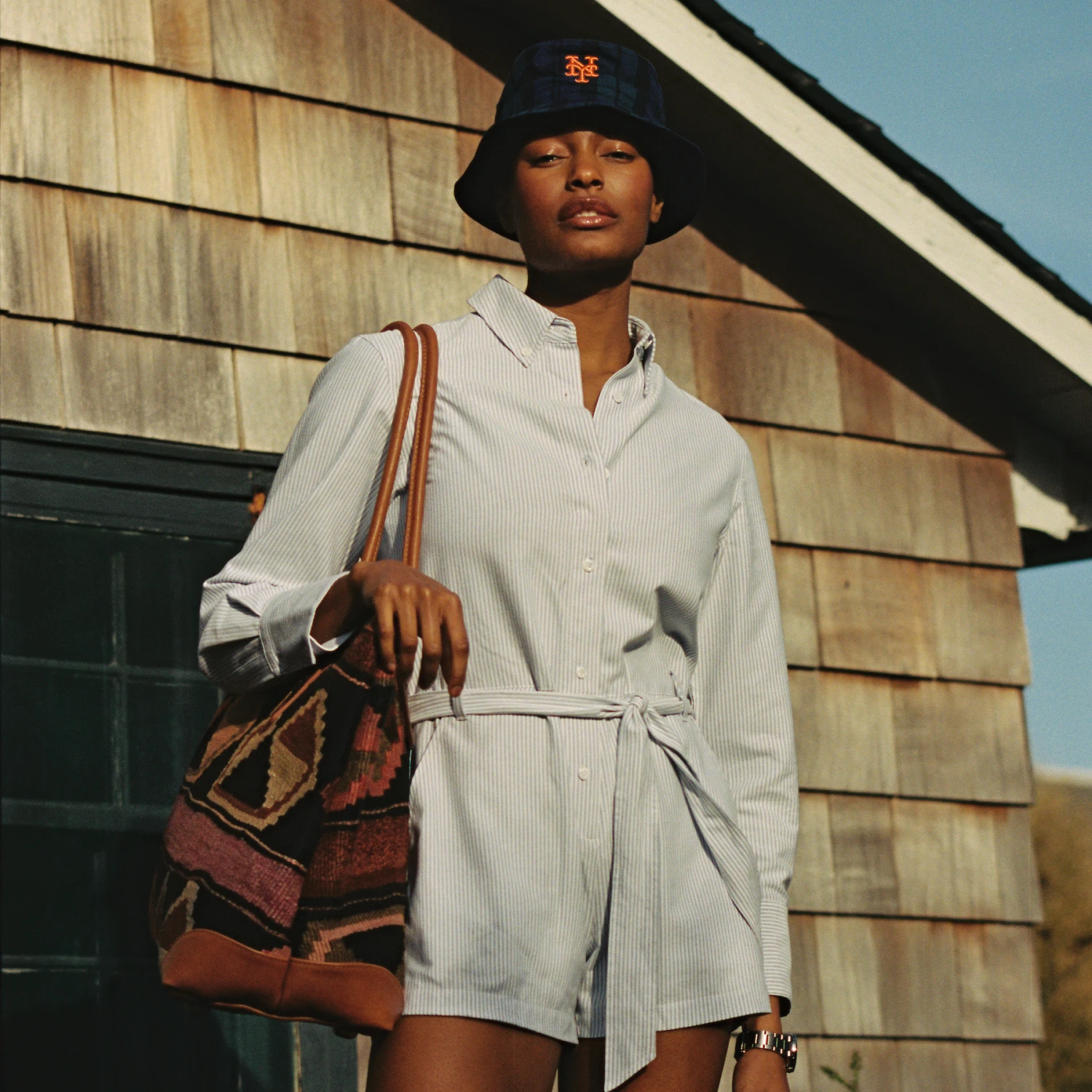 Caroline Oxford Romper 6 Caroline Oxford Romper - Image 4