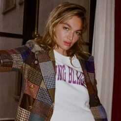 Women's Patchwork Tweed Diana Jacket (PREORDER) 12 Women's Patchwork Tweed Diana Jacket (PREORDER) -Modern Outfit Shop 231108231108120022 bc6f2455 5a86 4b17 94e1 086722960bd6