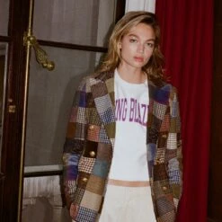 Women's Patchwork Tweed Diana Jacket (PREORDER) 13 Women's Patchwork Tweed Diana Jacket (PREORDER) -Modern Outfit Shop 231108231108120034 93c9c5fb 504b 4cea 898a ba8de37b218e