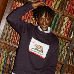 California Flag Sweater -Modern Outfit Shop 231108231108140006