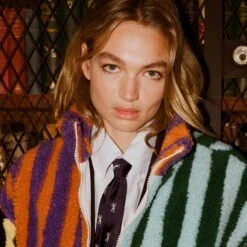 Mixed Stripe Sherpa Fleece -Modern Outfit Shop 231108231108150018 5b92972c 4c64 4f91 a195 58d9cc4bbbdb