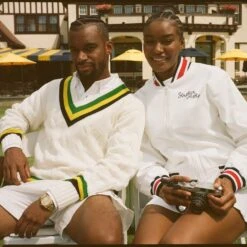 Arthur Ashe Chainstitch Court Jacket -Modern Outfit Shop 3