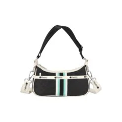 AEC Striped Shoulder Bag 11 AEC Striped Shoulder Bag -Modern Outfit Shop 3883 E595 front
