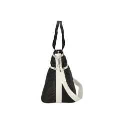 AEC Striped Large Zip Tote -Modern Outfit Shop 3885 E595 side