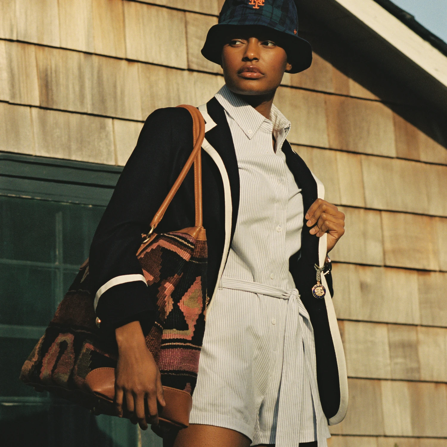 Caroline Oxford Romper 7 Caroline Oxford Romper - Image 5