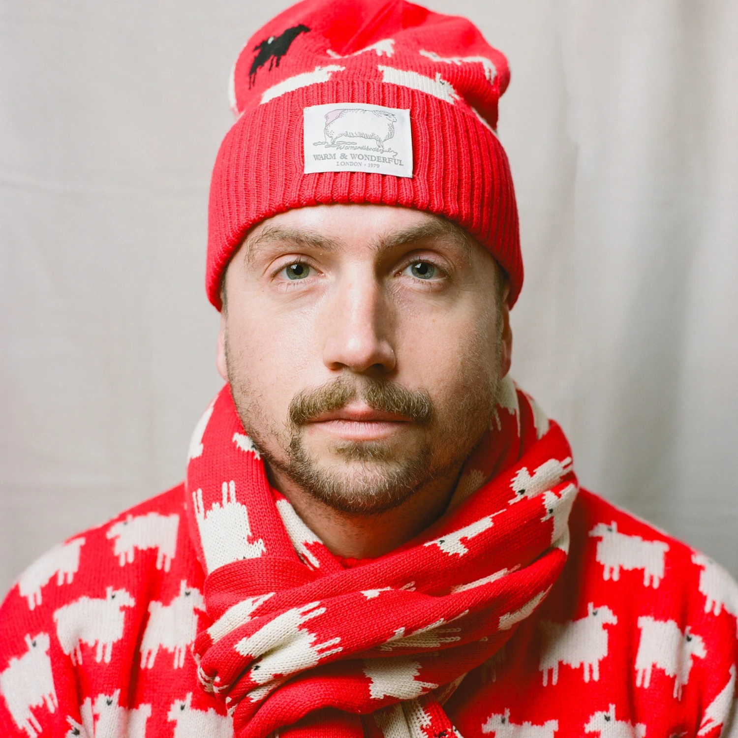 Warm & Wonderful Cotton Sheep Scarf 7 Warm & Wonderful Cotton Sheep Scarf - Image 5