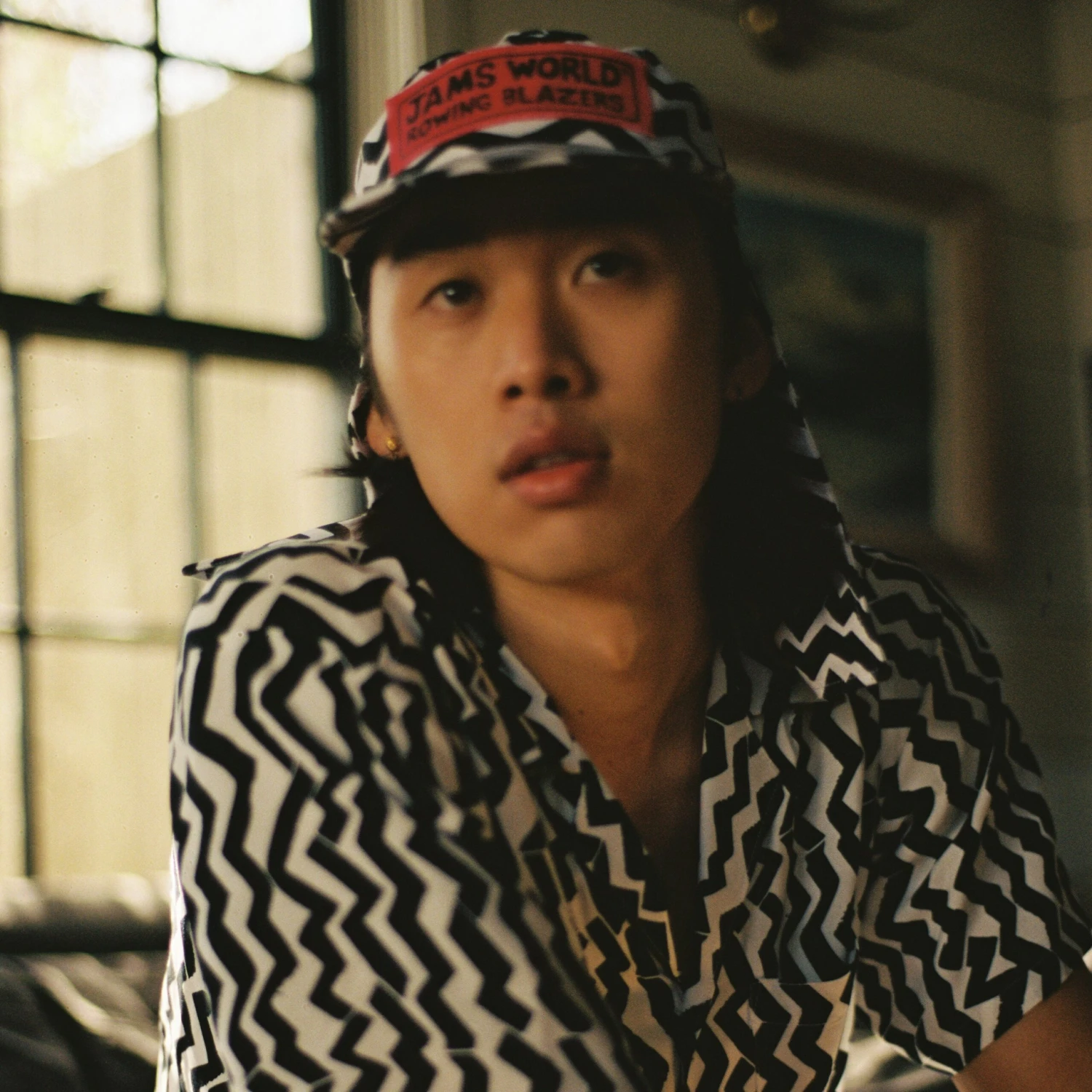 Rowing Blazers X Jams World Zig Zag "Legionnaire" Hat 6 Rowing Blazers X Jams World Zig Zag "Legionnaire" Hat - Image 4