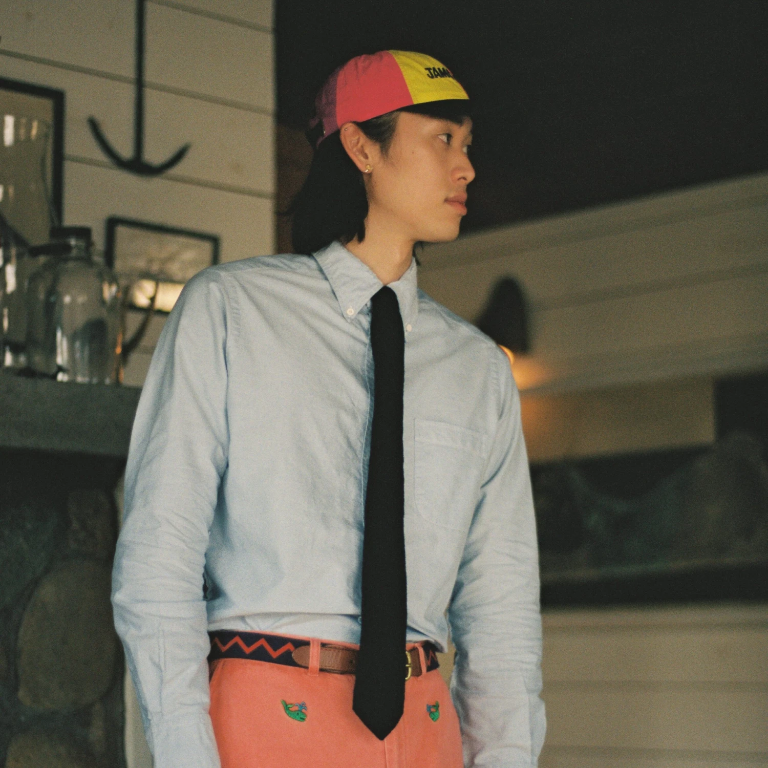 Rowing Blazers X Jams World Colorblock Nylon Cap 6 Rowing Blazers X Jams World Colorblock Nylon Cap - Image 4