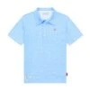 Arthur Ashe Gingham Icon Polo 1 Arthur Ashe Gingham Icon Polo -Modern Outfit Shop AA POLO BLUE FRONT