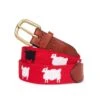 Warm & Wonderful Sheep Belt 1 Warm & Wonderful Sheep Belt -Modern Outfit Shop BELT RED FRONT