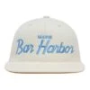 Bar Harbor Snapback Hat -Modern Outfit Shop BarHarbor 100 MWL001 ME001 WH Front