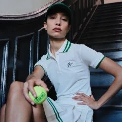 Arthur Ashe Women’s Performance Piqué Tipped Polo -Modern Outfit Shop DSCF5165