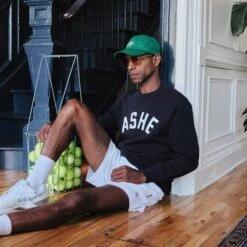 Arthur Ashe Icon Mesh Shorts -Modern Outfit Shop DSCF5512 c68d1e04 4cff 4131 a965 00052f43b0ae