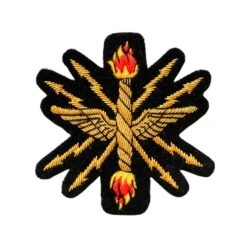 Heraldic Thunderbolt Patch