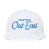 Out East Snapback Hat -Modern Outfit Shop HoodHats 5 21 0004 Hamptons 100 PCT001 NY064 WH Front