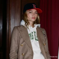 Rowing Blazers X '47 Wide-Wale Red Sox Cap -Modern Outfit Shop RB 47 CAMPAIGN 22