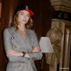 Rowing Blazers X '47 Wide-Wale Red Sox Cap -Modern Outfit Shop RB 47 CAMPAIGN 9