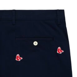Rowing Blazers X '47 Red Sox Critter Trousers 8 Rowing Blazers X '47 Red Sox Critter Trousers -Modern Outfit Shop RB 47MLB PANTS BOSTON REDSOX NAVY D2