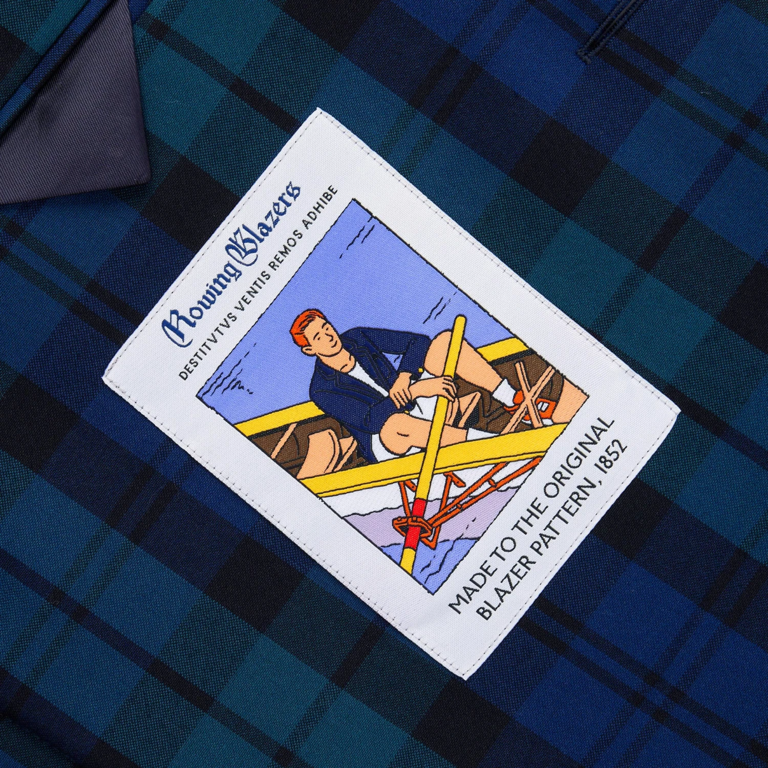 Men's Blackwatch Madras Cotton Jacket 5 Men's Blackwatch Madras Cotton Jacket - Image 3