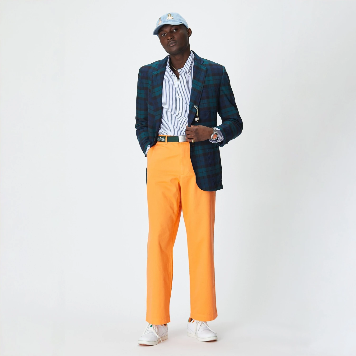 Men's Blackwatch Madras Cotton Jacket 6 Men's Blackwatch Madras Cotton Jacket - Image 4