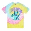 Rowing Blazers X Grateful Dead Collegiate Tee -Modern Outfit Shop RB GRATEFULDEAD TEE DANCINGBEAR TIEDYE FRONT v2
