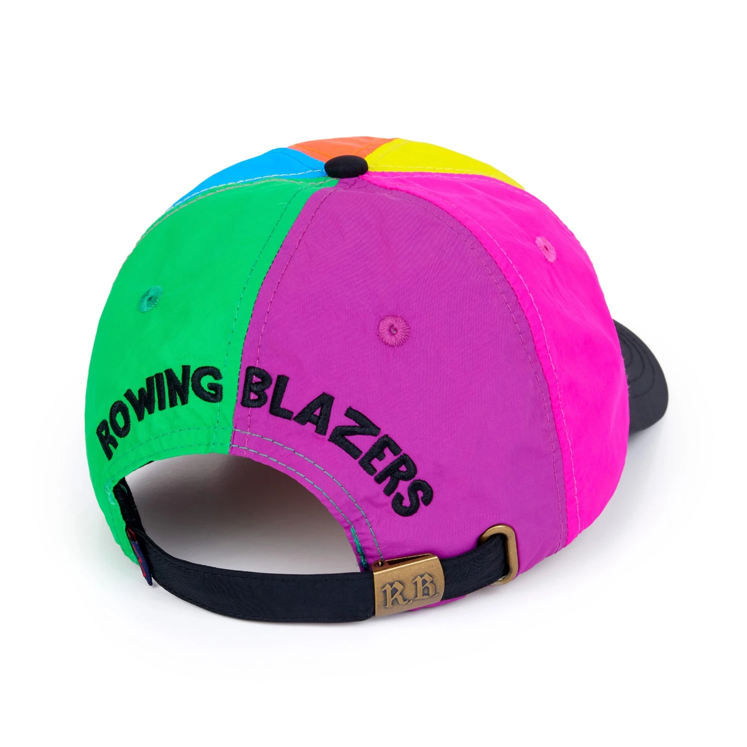 Rowing Blazers X Jams World Colorblock Nylon Cap 4 Rowing Blazers X Jams World Colorblock Nylon Cap - Image 2