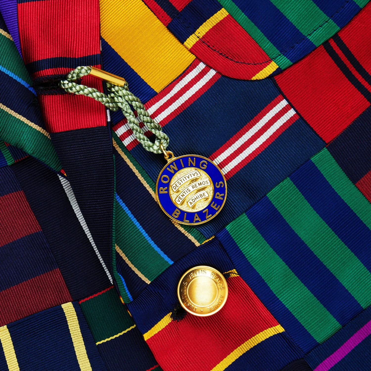 Men's Tie Patchwork Jacket 4 Men's Tie Patchwork Jacket - Image 2