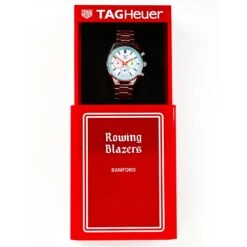 TAG Heuer Rowing Blazers X Bamford "Yacht-Timer" Carrera -Modern Outfit Shop RB TAGHEUER WATCH BOX 1