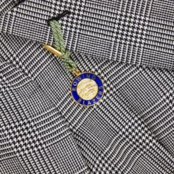 Women's Prince Of Wales Tartan Diana Jacket -Modern Outfit Shop RB W BLAZER PRINCEOFWALES GREY D2