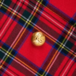 Women's Royal Stewart Tartan Diana Jacket -Modern Outfit Shop RB W BLAZER ROYALSTUART RED D3