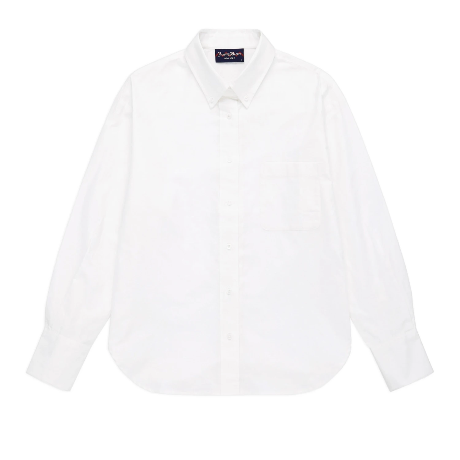 Caroline Back-Button Oxford Shirt 3 Caroline Back-Button Oxford Shirt