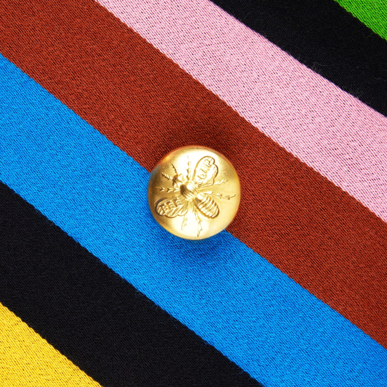 Women's Croquet Stripe Double-Breasted Diana Blazer 5 Women's Croquet Stripe Double-Breasted Diana Blazer - Image 3