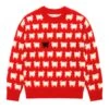 Warm & Wonderful Men's "Diana Edition" RWS-Certified Wool Sheep Sweater -Modern Outfit Shop RB WW M SWEATER WOOLSHEEP RED FRONT