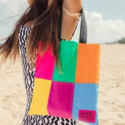 Rowing Blazers X Jams World Patchwork Nylon Tote -Modern Outfit Shop RB OAHU 35