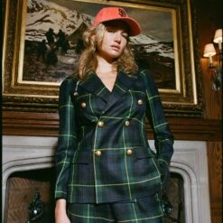 Women's Gordon Modern Tartan Diana Jacket -Modern Outfit Shop ROWINGBLAZERS PHOENIXJOHNSONWIDE9.22 118