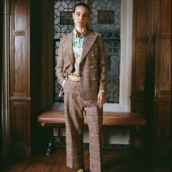 Women's Gun Check Wool Jacket -Modern Outfit Shop ROWINGBLAZERS PHOENIXJOHNSONWIDE9.22 371 85409c3f 269a 4d3d 92a8 fa79623e3a91