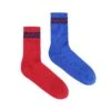 Red And Blue Mismatched Crew Socks -Modern Outfit Shop RowingBlazersFW20Socks Red Blue New 462759c1 e79e 463a 9c23 3db9e0f82b08