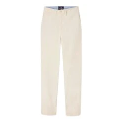 Women's Tailored Cream Twill Trousers