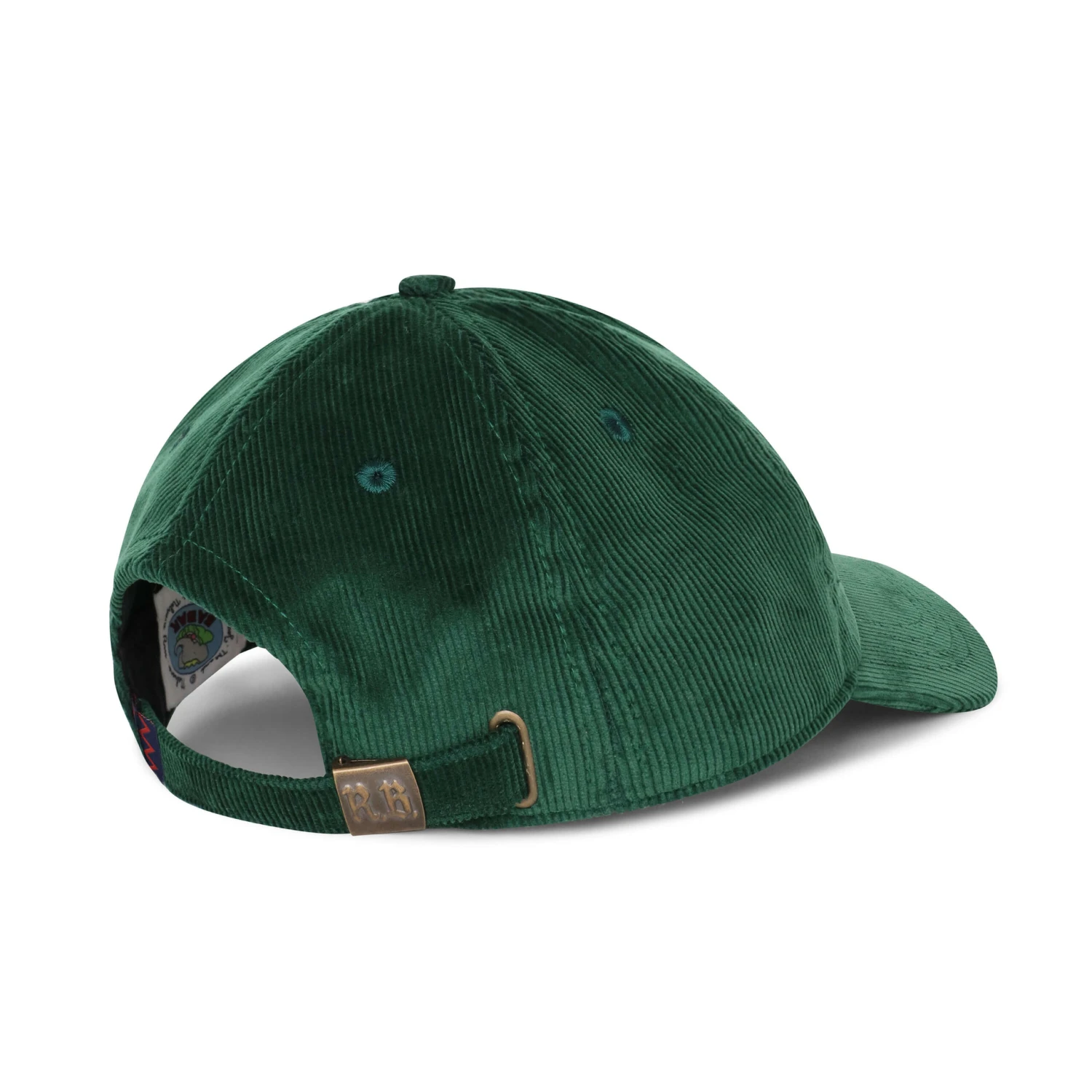 Babar Green Corduroy Car Cap 4 Babar Green Corduroy Car Cap - Image 2