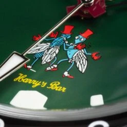 Zodiac X Rowing Blazers For Harry's Bar Super Sea Wolf 34 Zodiac X Rowing Blazers For Harry's Bar Super Sea Wolf -Modern Outfit Shop ZODIAC WATCH GREEN D5