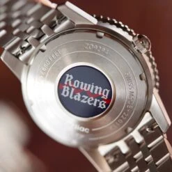 Zodiac X Rowing Blazers For Harry's Bar Super Sea Wolf 29 Zodiac X Rowing Blazers For Harry's Bar Super Sea Wolf -Modern Outfit Shop ZODIAC WATCH GREEN ONWRIST 2