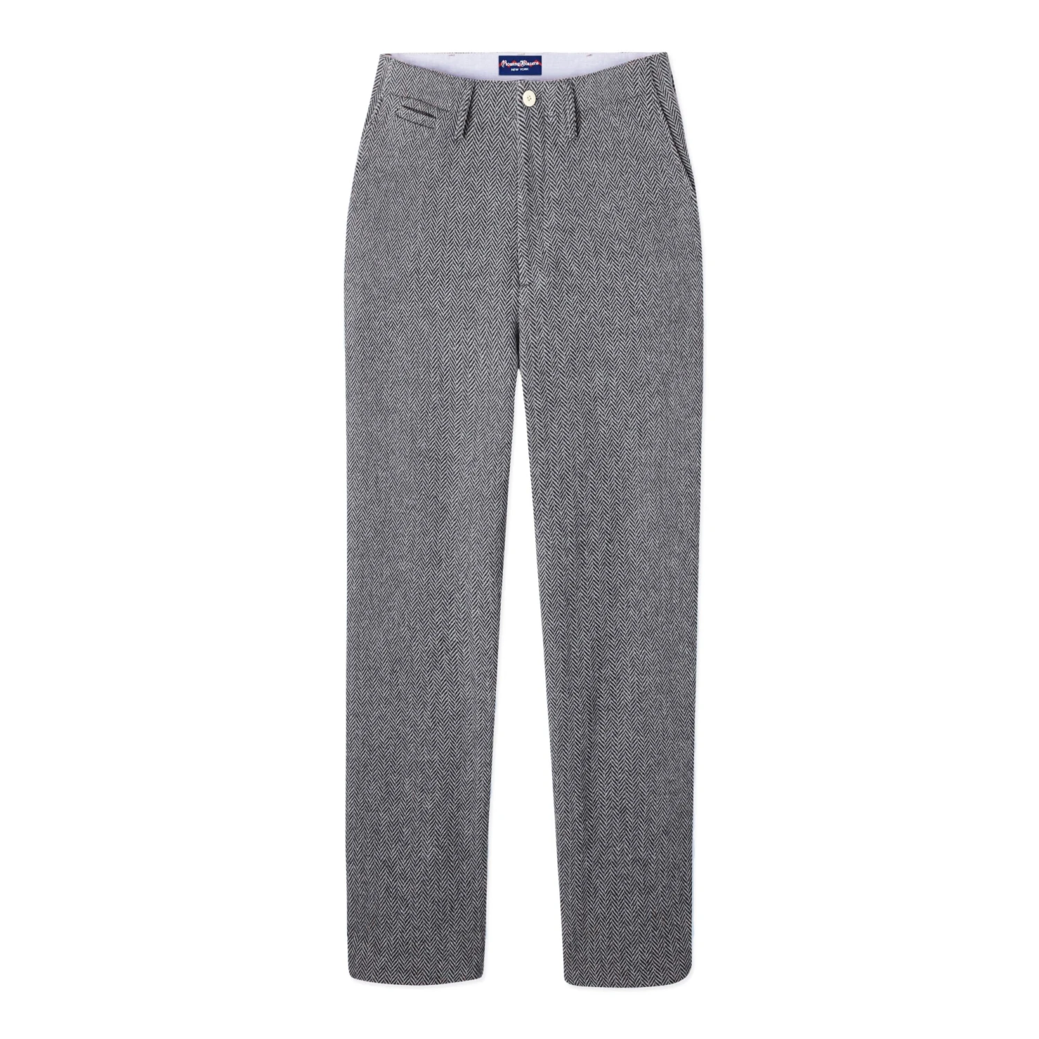 Women's Wool Herringbone Trousers 5 Women's Wool Herringbone Trousers - Image 4